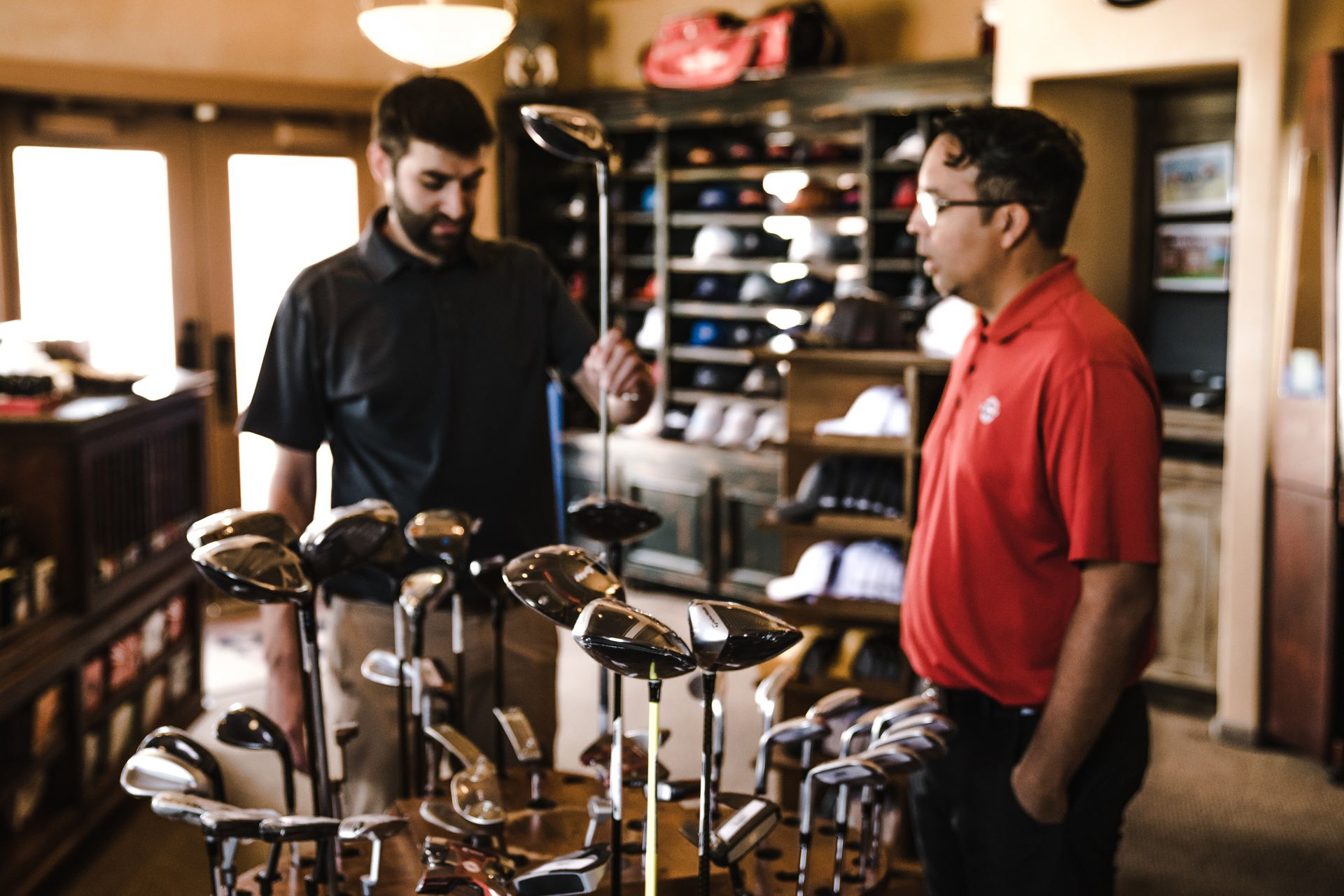 boutique golf intérieur
